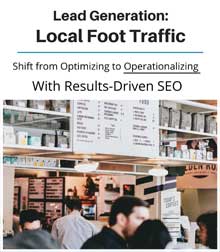 Lead generation to get local businesses more foot traffic